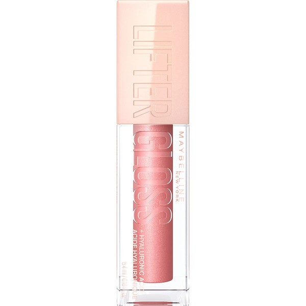 Maybelline New York Lifter Gloss, Plumping and Hydrating Lip Gloss with Hyaluronic Acid, 5.4 ml, Shade: 003, Moon