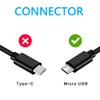 TODOO Micro USB Charging Cable Compatible with NEBO WorkBrite GrabRedline