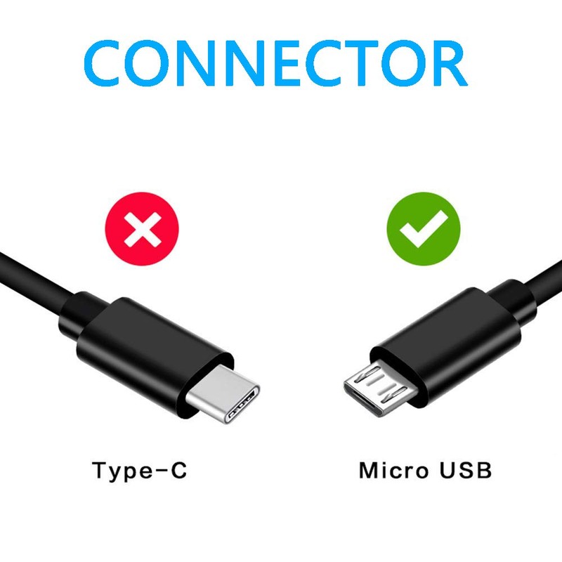 TODOO Micro USB Charging Cable Compatible with NEBO WorkBrite GrabRedline