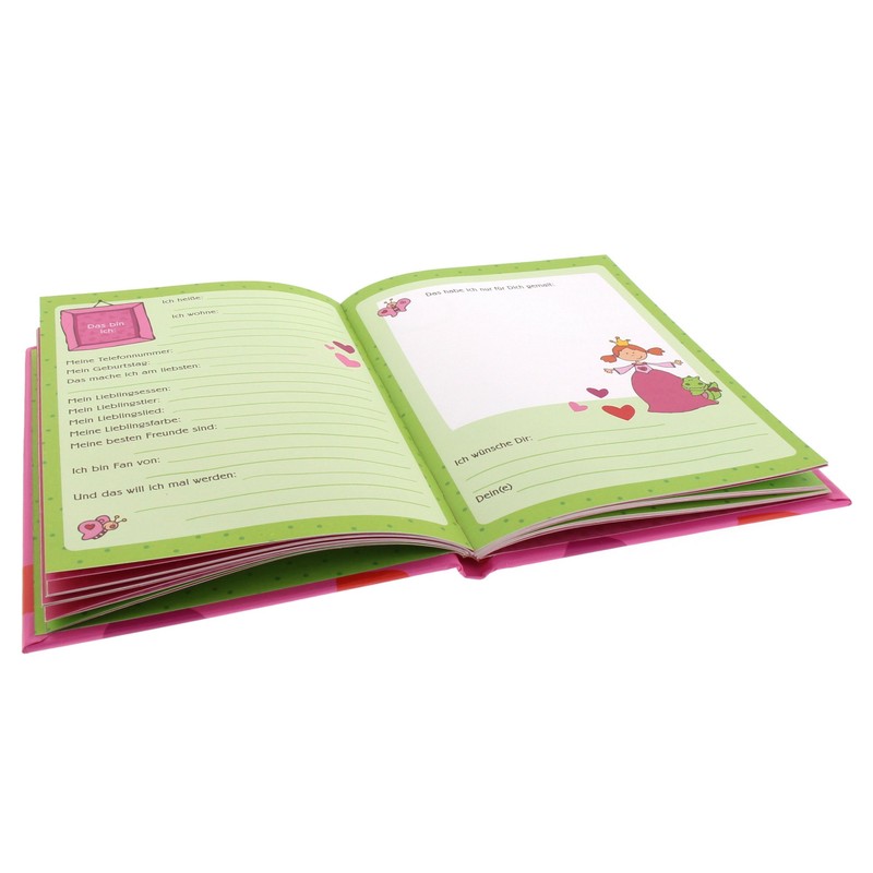 Goldbuch Kindergarten Friendship Book A5 Frido Firefighter, Card, Pinky Queeny,