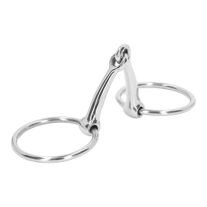 Horse Mouth Bit Stainless Steel Loose Ring Horse Snaffle Bit