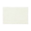 TYUU Cream White Bathroom Rugs, Waffle Bath Mat Non Slip