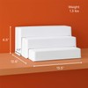 YouCopia ShelfSteps Cabinet & Pantry Organizer, 3-Tier, White