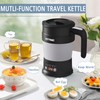 HYTRIC Travel Electric Kettle, 700ML Foldable Small Electric Kettle BPA-Free,