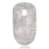 Bling Wireless Mouse Sparkly, Rhinestone Glitter Computer Mouse Wireless with