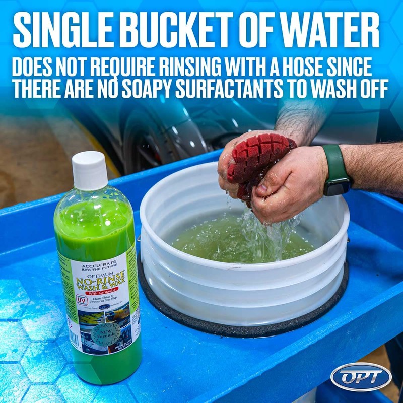 Optimum No Rinse Wash and Wax – Rinseless Car Wash