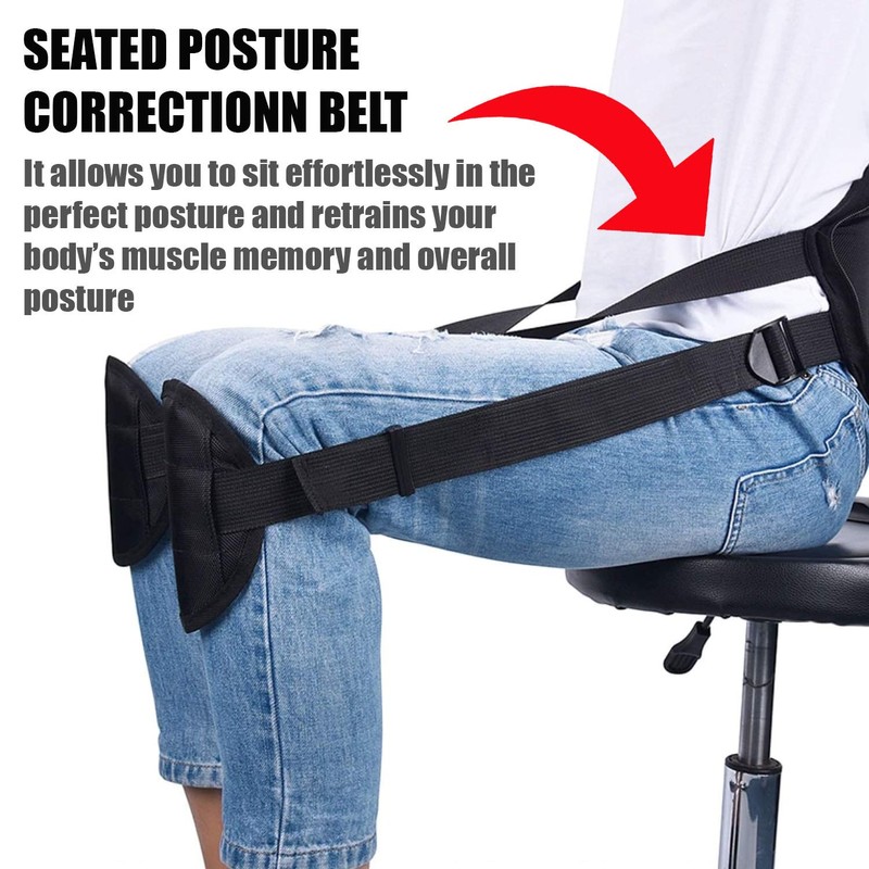 Posture Support GENERISE ‘No Hunch’ Posture Corrector - Seated Lower