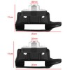 Qiilu Black Tyre Changer Machine, Plastic Nylon Mount, Disassembly Duck