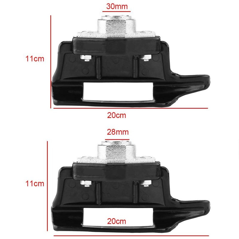 Qiilu Black Tyre Changer Machine, Plastic Nylon Mount, Disassembly Duck