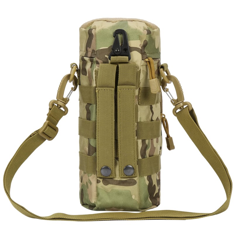 bvya Tactical Molle Water Bottle Pouch Holder H2O Hydration Carrying