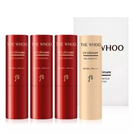 The History of Whoo 더후 유브이 얼티밋 레드 선스틱 스페셜 세트 7g x 4ea The History of Whoo UV Ultimate Red Sunscreen Stick Special Set 7g x 4ea