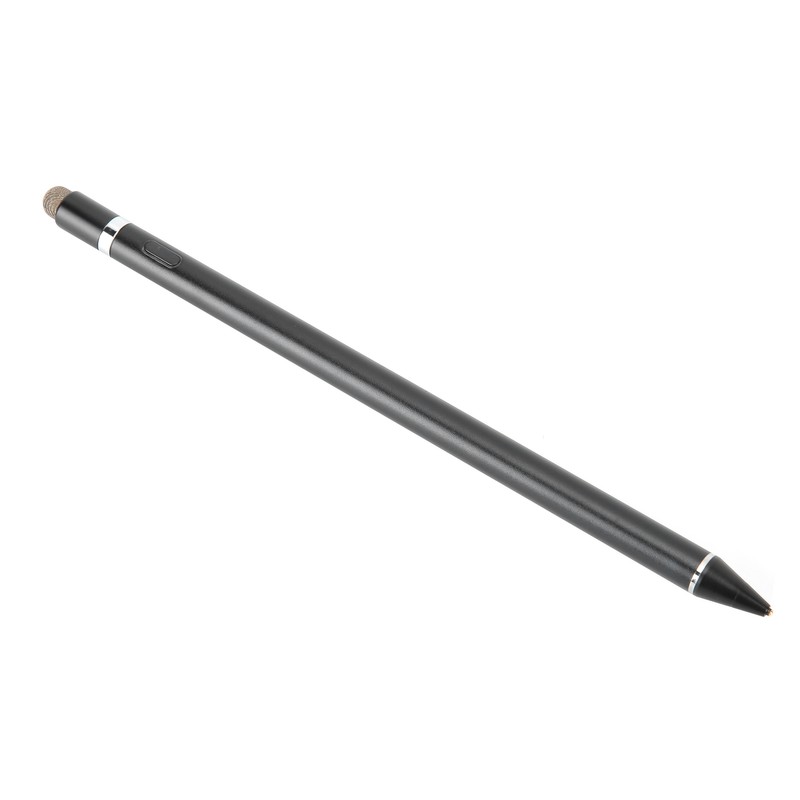Stylus Pen Black for IOS/Android Universal 2-In-1 Active Capacitive Touch
