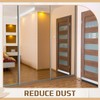 Hushee 2 Pack 36 Inches Brush Door Sweep, Aluminum Door
