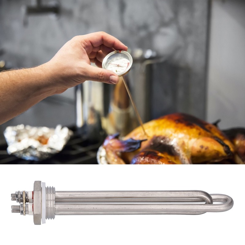 Heating Tube Electric Stainless Steel Rod Equipment Industrial Supplies 1in