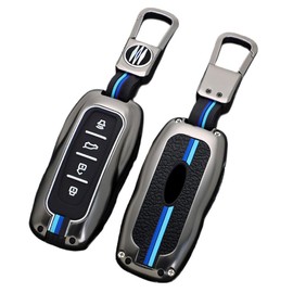 OTMIK Zinc Alloy Car Key Cover Cases Compatible with Ford EQUATOR 4 Buttons (Matte Color)