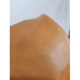 Caramel Tan - Piel sintética vegana de piel sintética de 0,9 mm Madison 1/2 yardas 18-20 pulgadas de ancho x 54 pulgadas de largo, tapicería suave y lisa de media yarda (18 x 54 pulgadas) (bronceado
