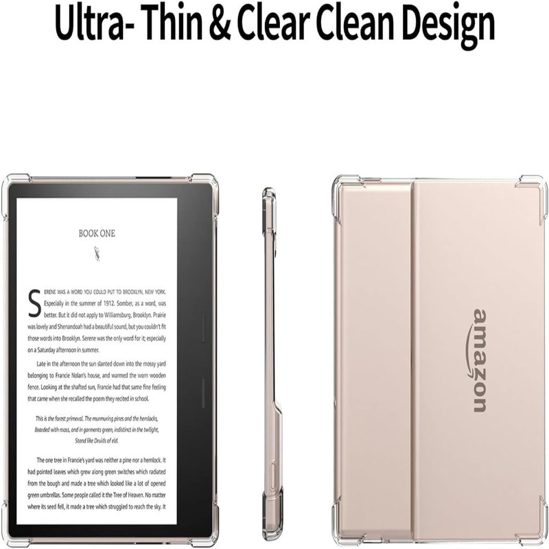 LANHOMEX For Kindle Oasis/new Oasis2/2019 Oasis3 Transparent Case,For Kindle Oasis