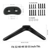 Sosoport 2 Pcs Tv Mount Stand Tabletop Tv Holder with