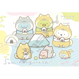 Sumikko Gurashi Koinu to Nugi Play (Time at Onigiri Time), 300 Piece Jigsaw Puzzle (300-1979)