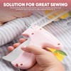 Auraflare Stitch Gun for Clothes - Pink Handheld Quick Fix
