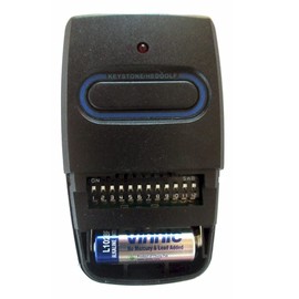 Heddolf Keystone G220-1KB Genie 9 Or 12 on/Off Code Switch Compaible Remote (Overhead Doors OHD ODT90-1)
