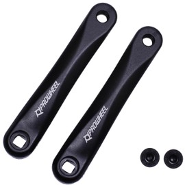 Prowheel E-bike Crank Arm Available in Square Bore, 140MM/152MM/160MM/165MM/170MM/175MM Bicycle Crank Arm for Electric Bicycle, Mid-Motor, Torque, MTB, Folding Bike