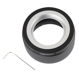 Qiilu M42 - Z Adapter - Z Series Cameras Compatible with Precision Aluminum Construction Allows Full Manual Focus and Quick Installation