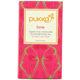 (12 PACK) - Pukka Herbs - Love Tea | 20 sachet | 12 PACK BUNDLE