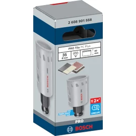 Bosch 1 x PRO Tile Power Change Plus Hole Saw (for Hard Tiles, Soft Tiles, Diameter 35 mm, Professional Accessories Drill/Screwdriver)