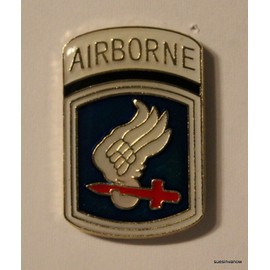 Airborne Lapel Pin AA American Wings Army Tack Military Patriotic United States