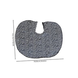 minkissy Barbershop Shawl Hair Apron for Stylist Hair Dye Cape for Salon Home Use