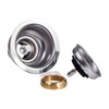 Highcraft 9754 Kitchen Sink (3-1/2 Inch) Stainless Steel Drain Assembly