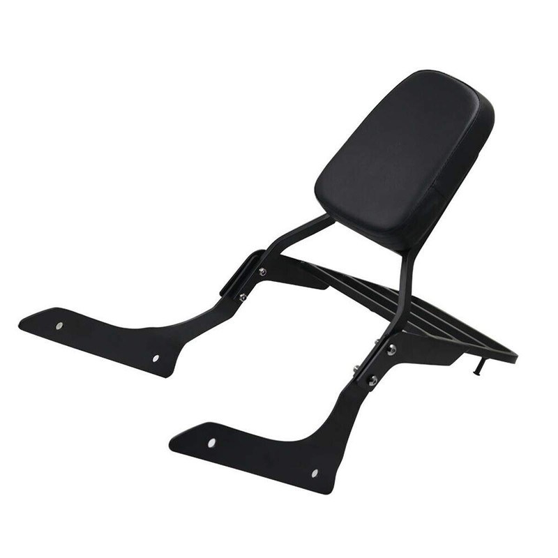 Motorcycle Passenger Sissy Bar Backrest + Luggage Rack for Yamaha