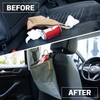 GNEGNI 2PCS Car Garbage Can, Hanging Car Trash Bag with