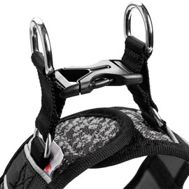 Hunter Hilo Soft Comfort Dog Harness, Innovative and Lightweight, s, grey