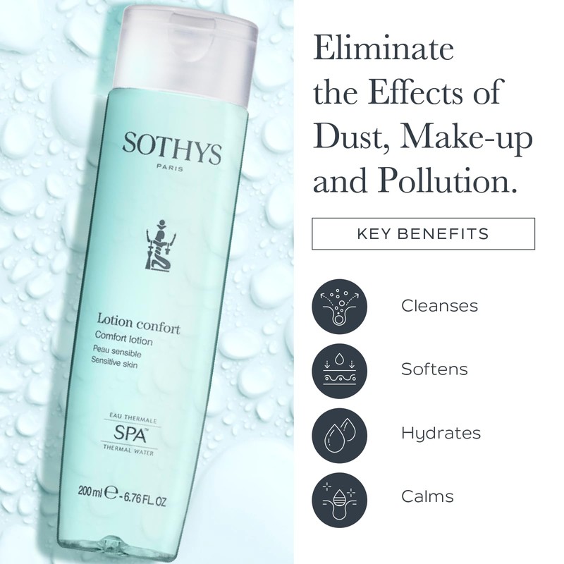 SOTHYS Comfort Lotion | Hydrating Face Toner for Sensitive Skin
