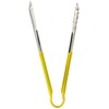Genware NEV-CCT31Y Tong, Colour Coded Stainless Steel, 31 cm, Yellow