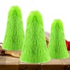 Lime Green Christmas Tree | 3X Lime Green Christmas Ornaments,Whimsical