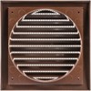 Brown Exhaust Hood Vent 6'' Inch with Built-in Pest Guard