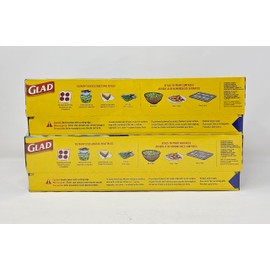 Glad Press'N Seal Multi Purpose Sealing Wrap - Leakproof, Airthight & Multisurface - 2 x 140Sq. Ft