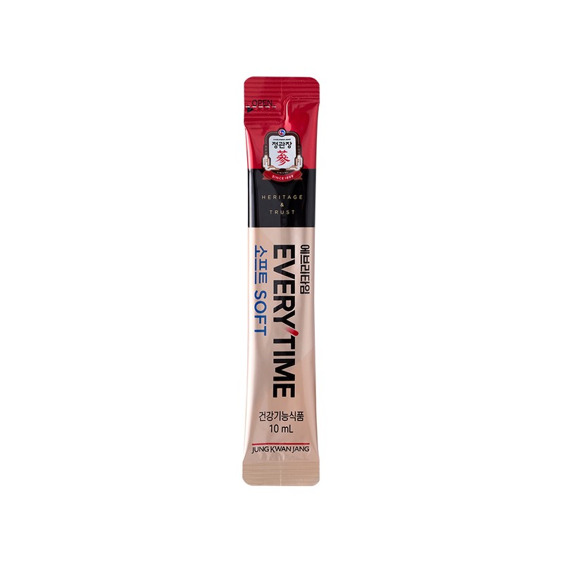Jungkwanjang 정관장 홍삼정 에브리타임 소프트 Jonggajang Red Ginseng Every Time