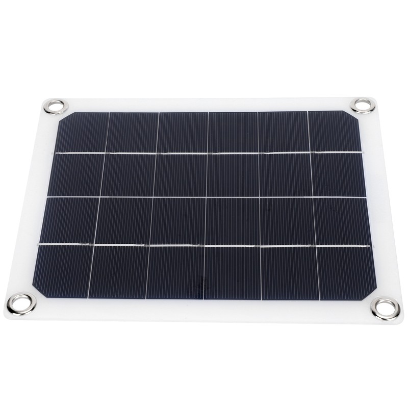 6V 10W Solar Panel USB Rechargeable Monocrystalline Silicon Waterproof Solar