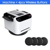 5200mAh 2-in-1 Automatic Card Shuffler and Dealer with 360° Rotation,