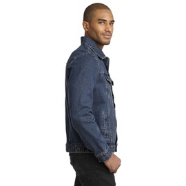 Port Authority Denim Jacket. J7620, Denim Blue, XL