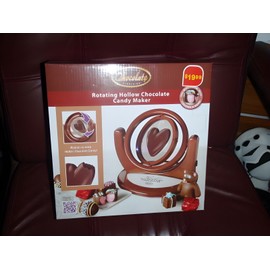Nostalgia Chocolate Electrics rotating hollow chocolate candy maker NEW IN BOX