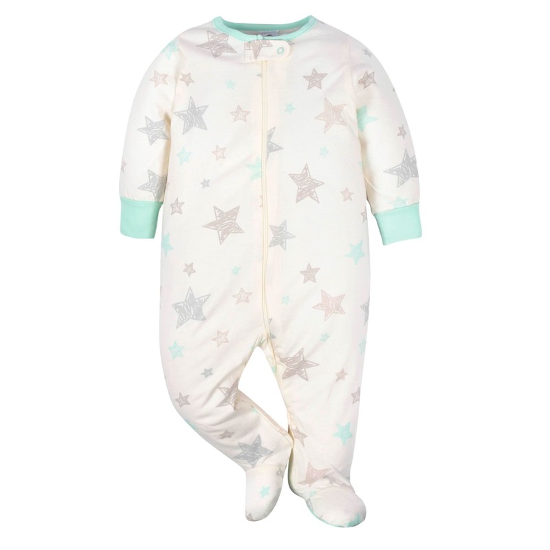 Gerber Pack de 4 pies Unisex Sleep 'N Play, Elefantes,