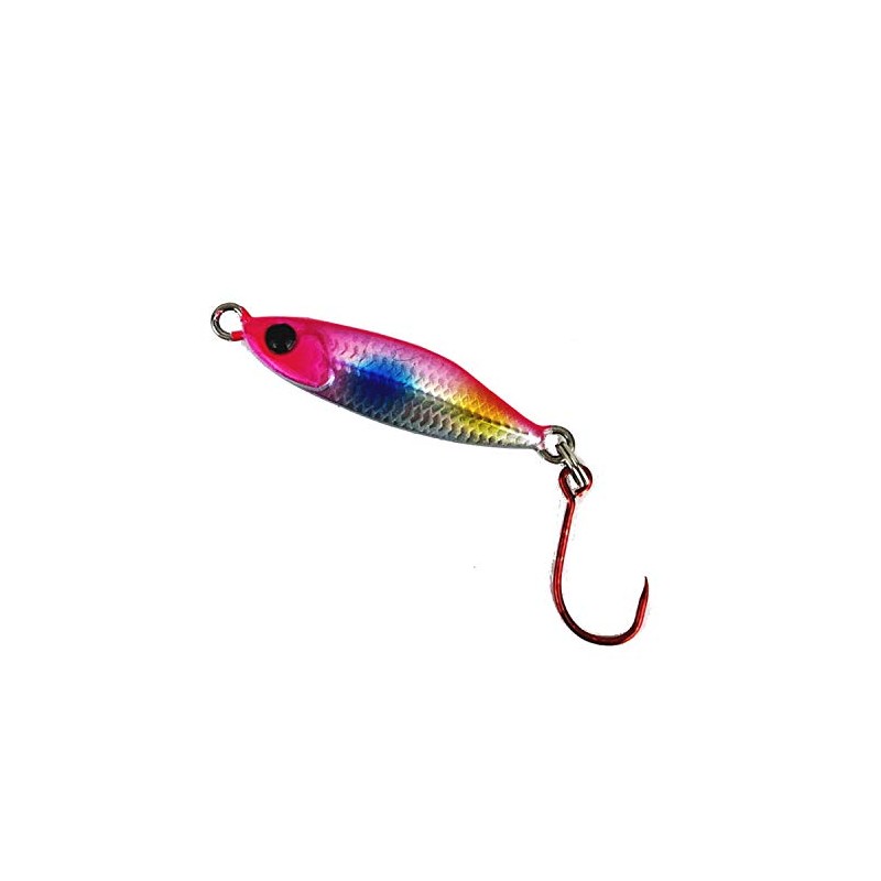 Glory Fish LU-019 Metal Jig, Petite Jig, 0.1 oz (3