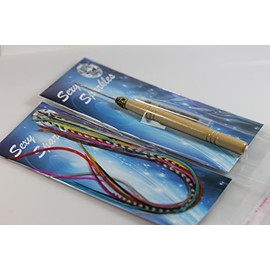 7"-10" in Length 8 Feathers in total- Happy Rainbow Mix Feathers Bonded At the Tip To Make One Extension.