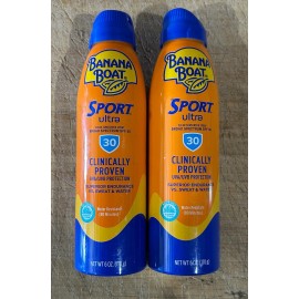 Banana Boat Sport Ultra Clear SPF30 Sunscreen (2pk)