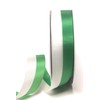 National Ribbon 25 m x 25 mm Green / White